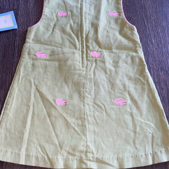 K&L size 2t new nwt alligator embroidered dress - Picture 4 of 5